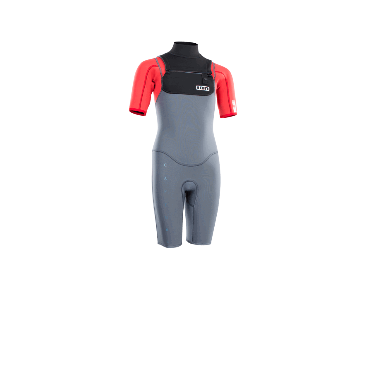 ION Kids Wetsuit Capture 2/2 Shorty SS Front Zip 2024
