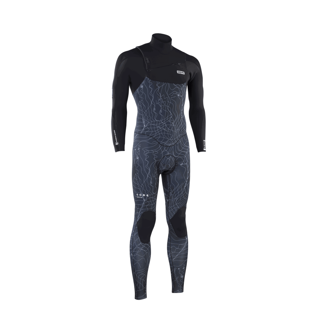 ION Men Wetsuit Seek Core 5/4 Front Zip 2024
