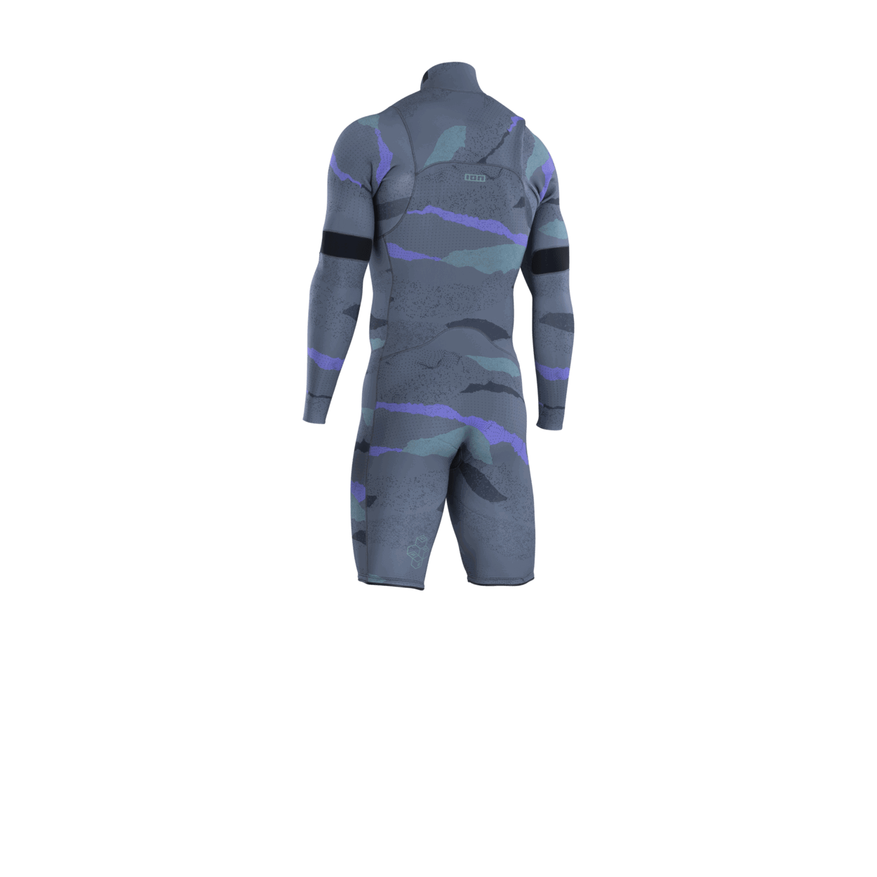 ION Men Wetsuit Seek Core 3/2 Shorty Longsleeve Front Zip 2024